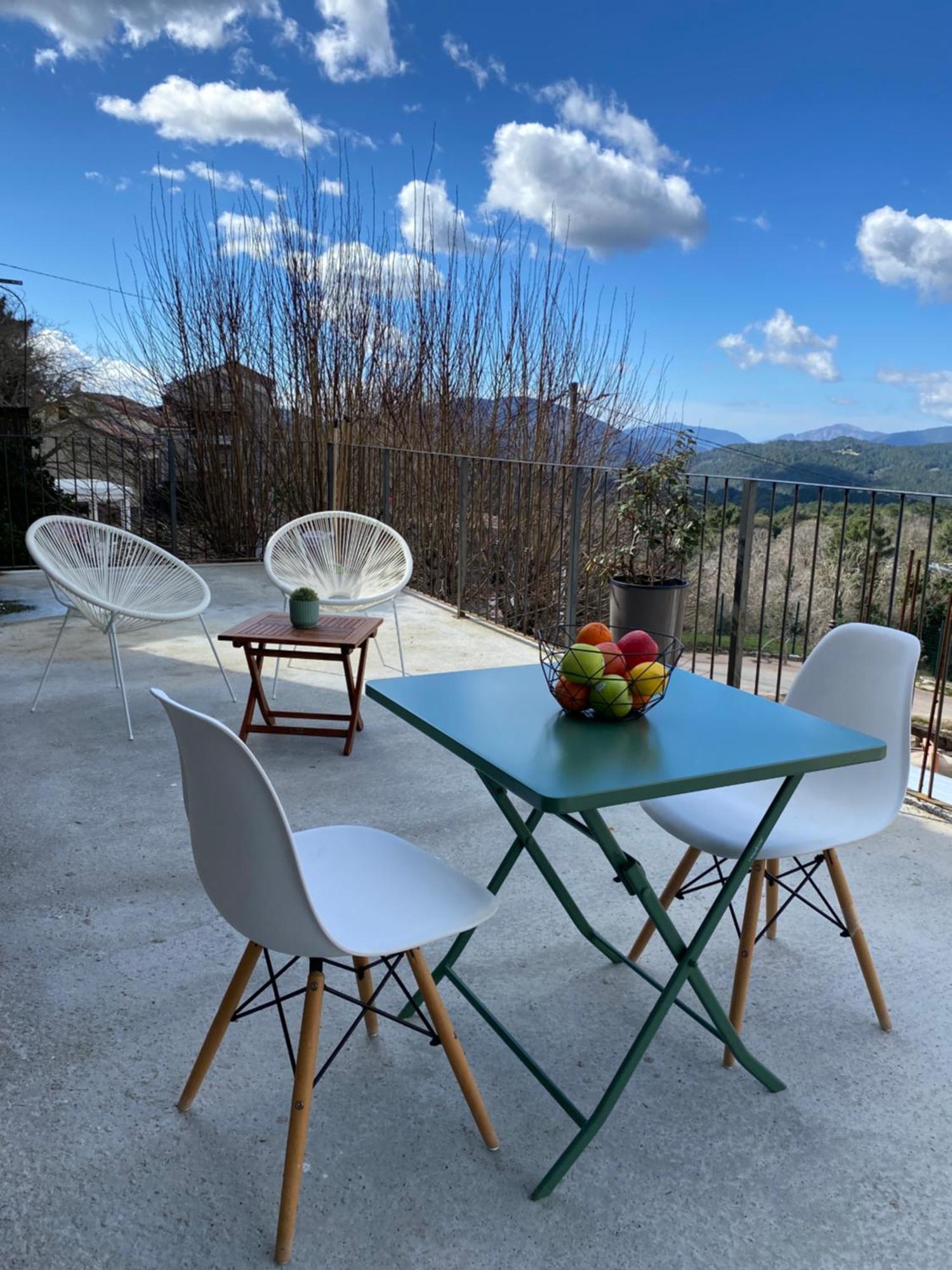 Tres Beau Studio Avec Terrasse Zonza Buitenkant foto